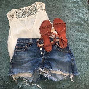 Frye Carson boho sandal size 8